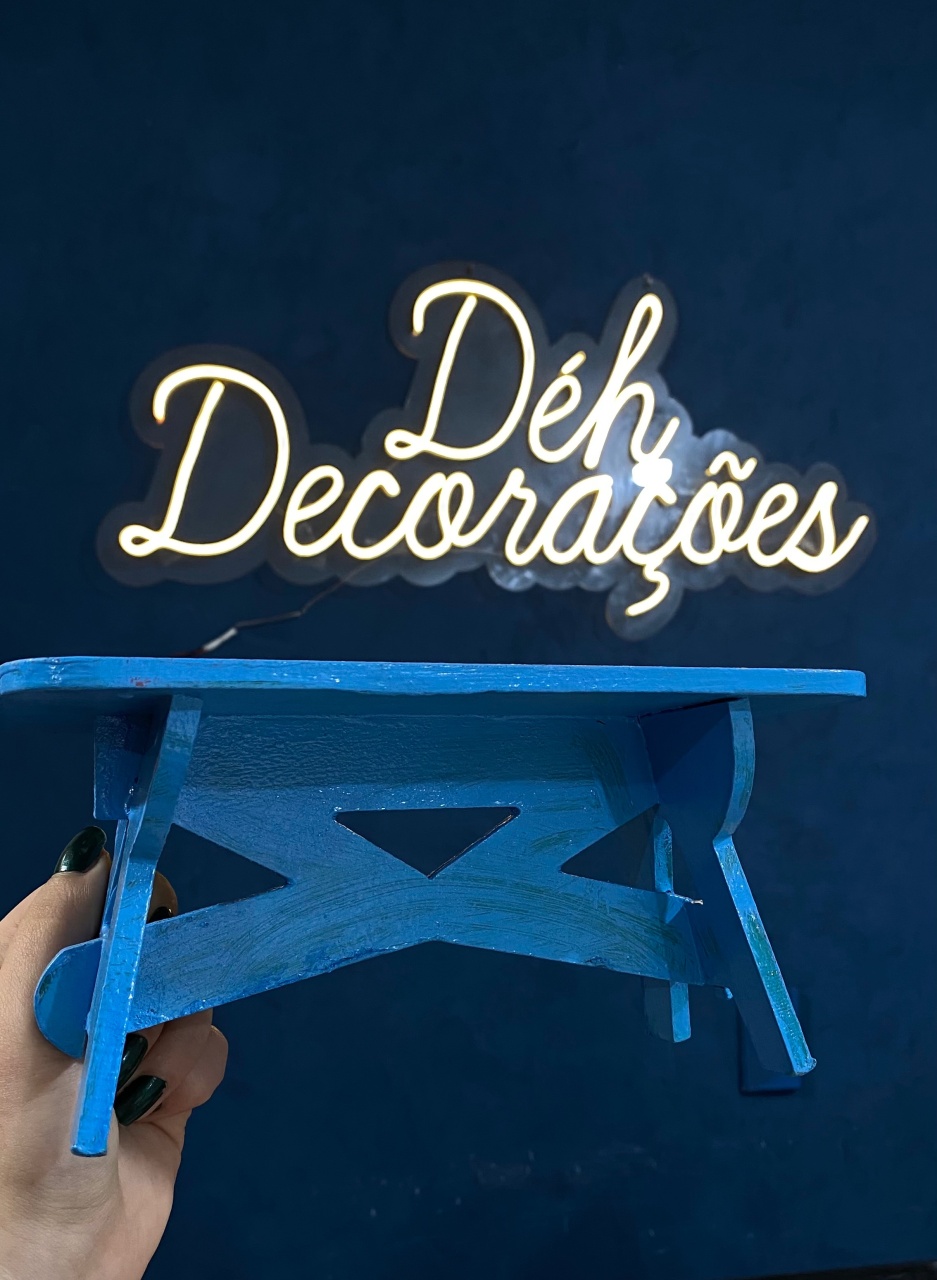 Bandeja Azul 27 - Déh Decorações 