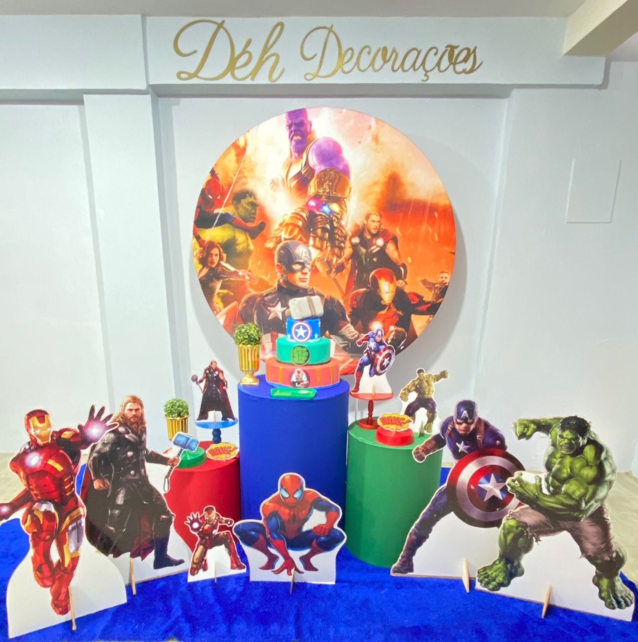 Heróis 2 (Kit 2) - Déh Decorações 