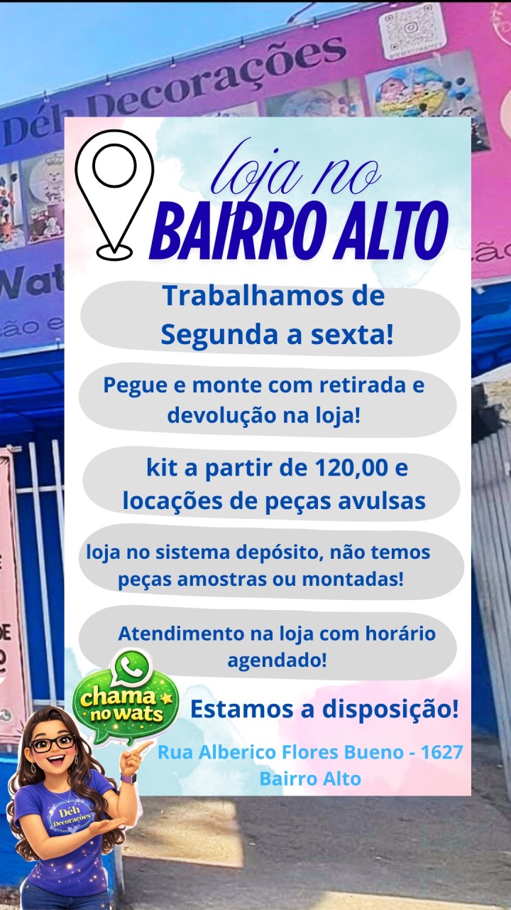 A Loja  - Déh Decorações 