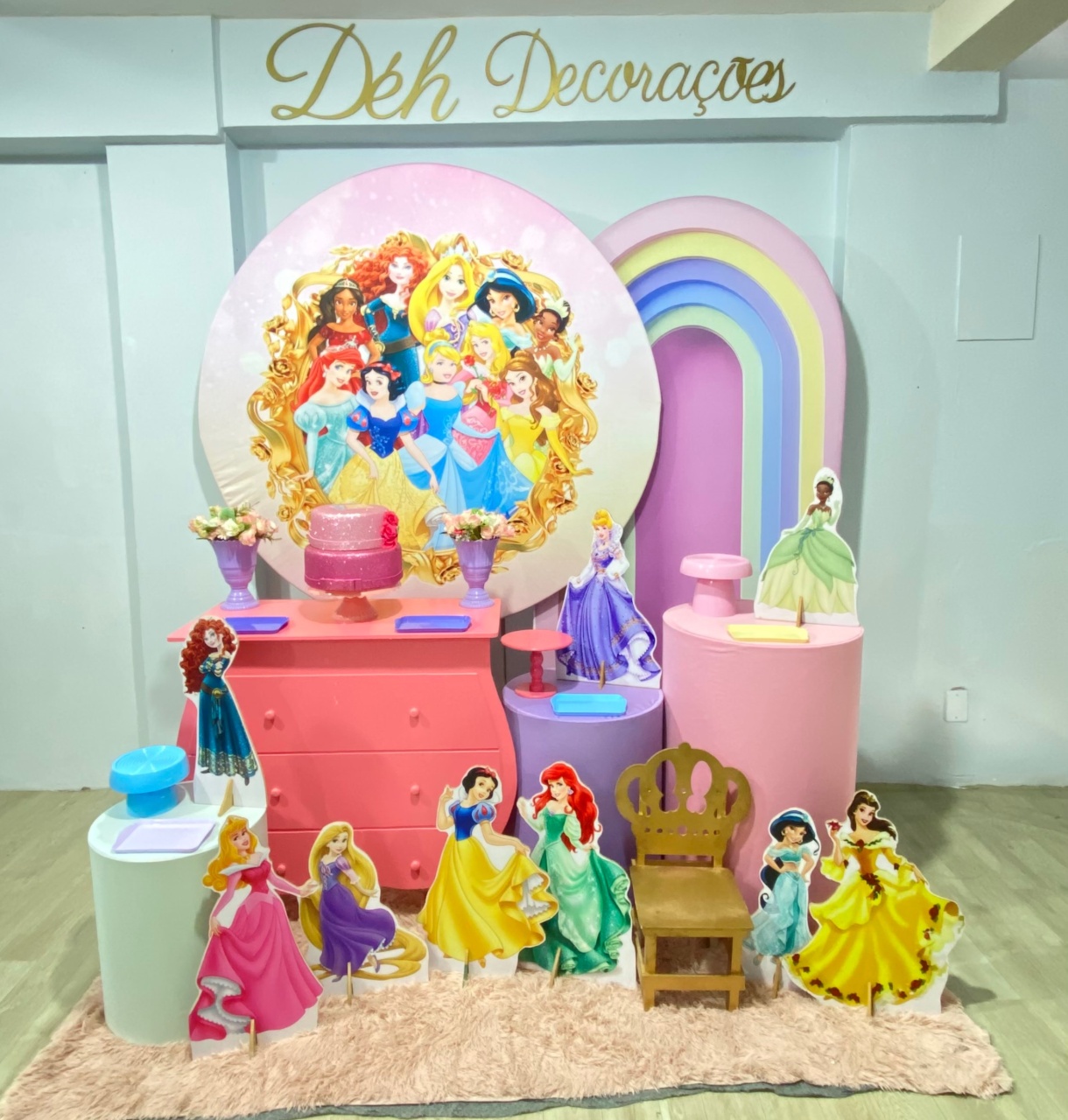 Princesas (Kit 4) - Déh Decorações 