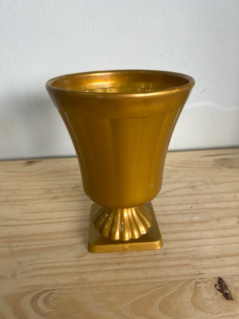 Vaso Dourado - Déh Decorações 