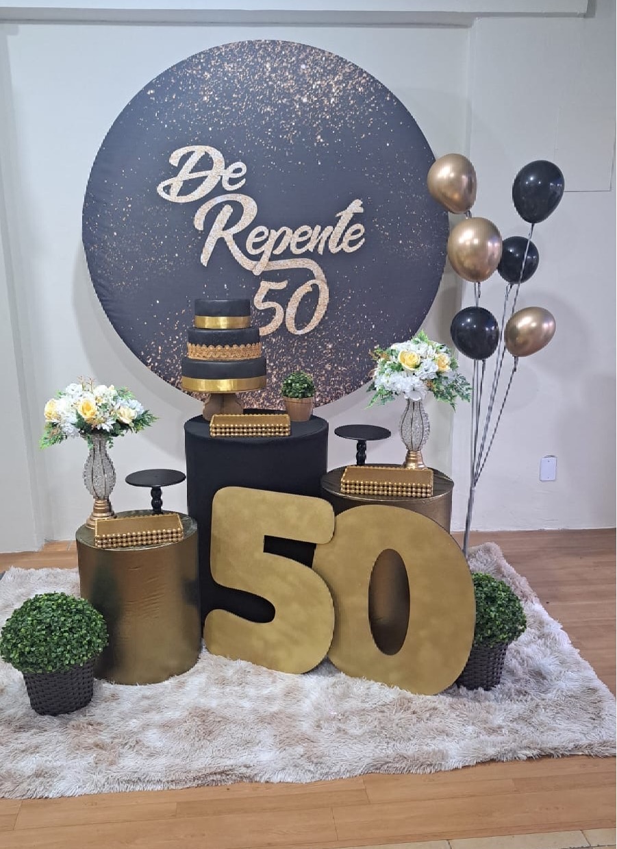 Kit 50 Anos 5 - Déh Decorações 