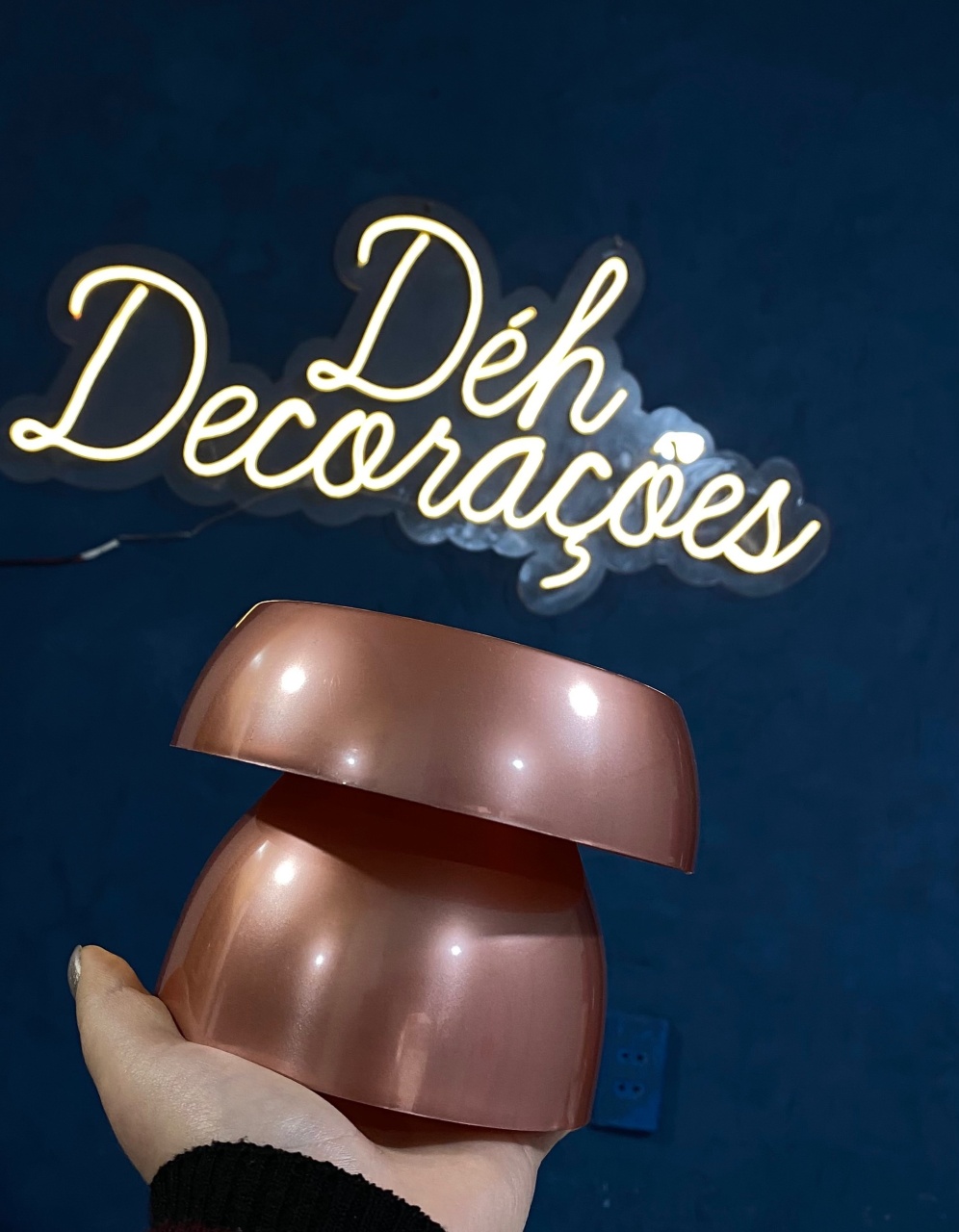 Bandeja Rosê 4 - Déh Decorações 