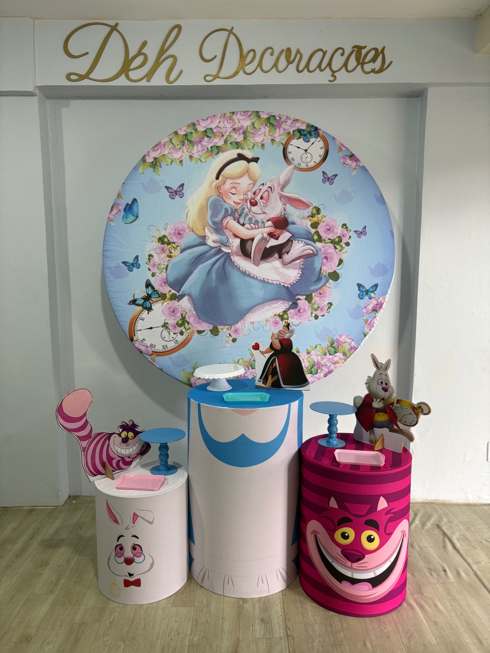 Alice No País das Maravilhas (Kit 1)  - Déh Decorações 