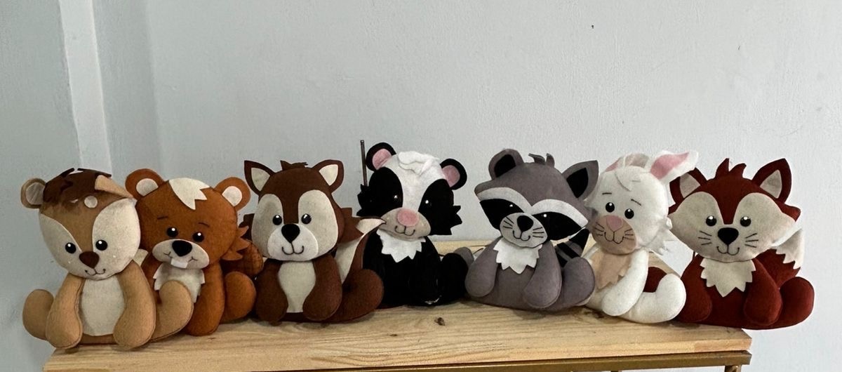 Pelúcia Bosque - Déh Decorações 
