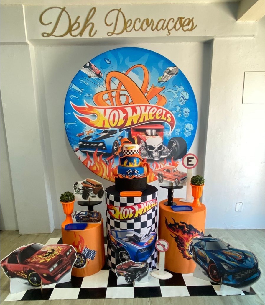 Hotwheels (Kit 2) - Déh Decorações 
