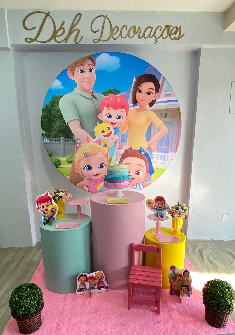Baby Finn Menina (Kit 2) - Déh Decorações 