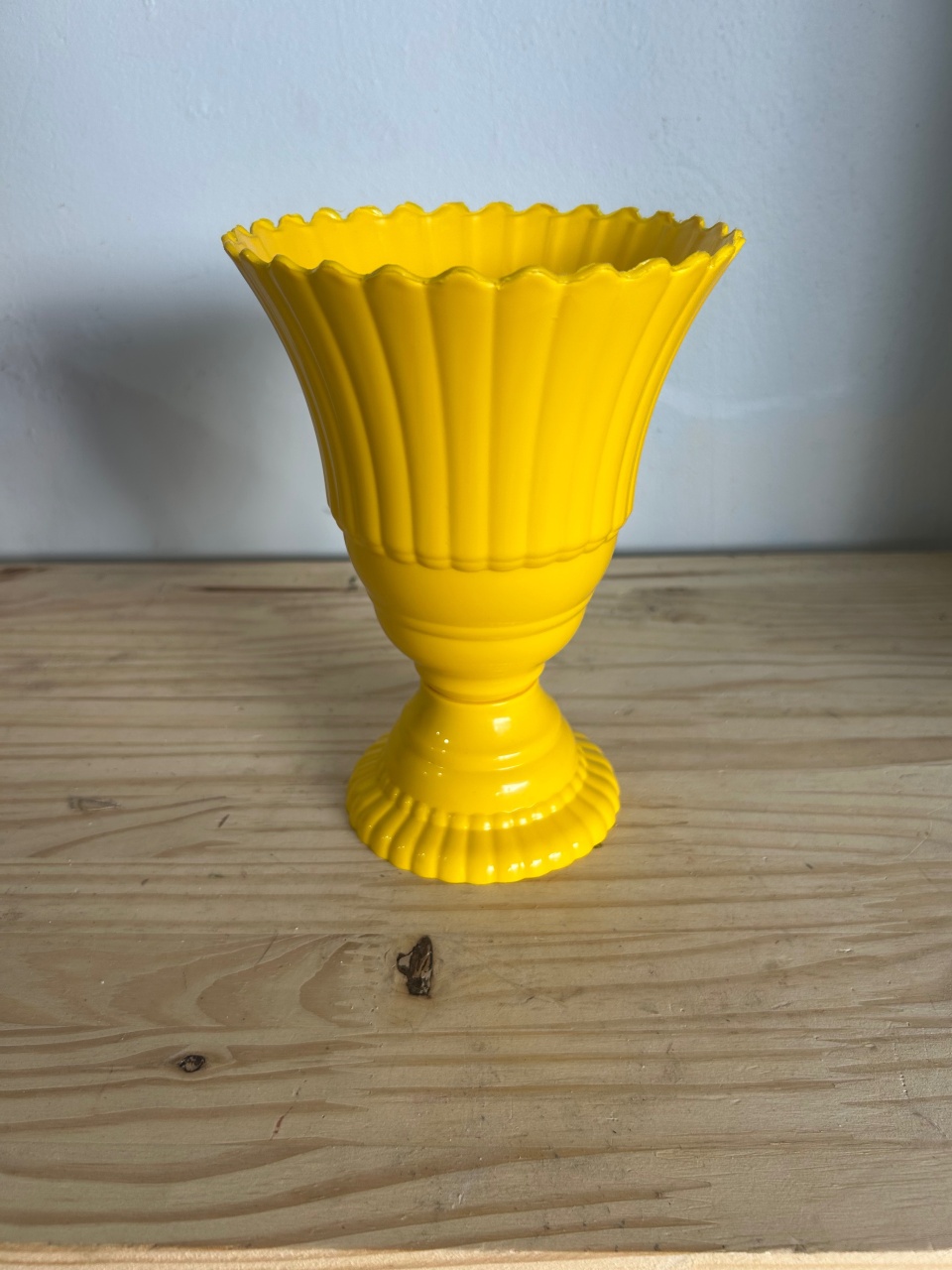 Vaso Amarelo - Déh Decorações 