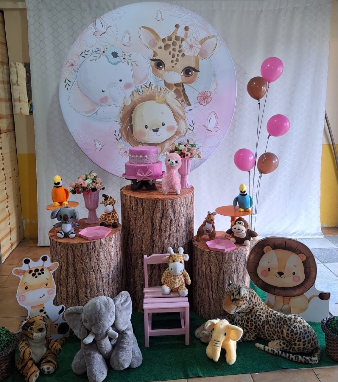 Safári Menina (Kit 2) - Déh Decorações 