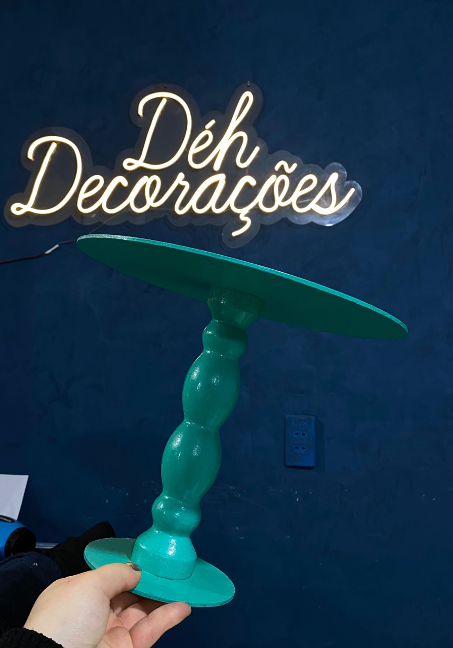 Bandeja Verde-Água 7 - Déh Decorações 