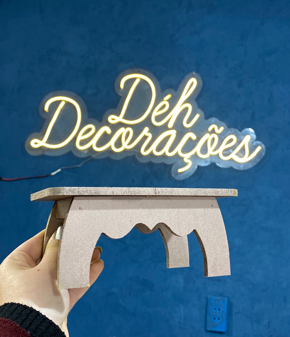 Bandeja Rosê 1 - Déh Decorações 