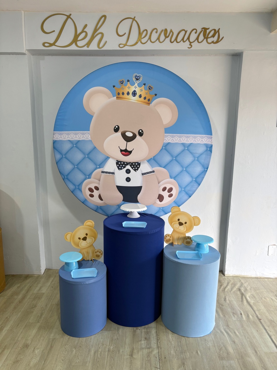 Urso Príncipe (Kit 1)  - Déh Decorações 