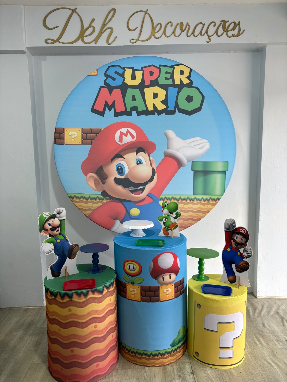 Super Mario (Kit 1)  - Déh Decorações 