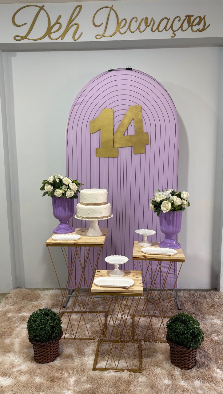 Lilás Adulto (Kit 2 - Déh Decorações 