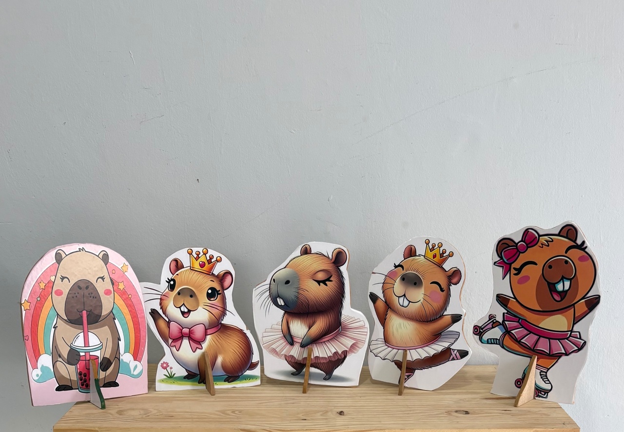Displey Capivara - Déh Decorações 