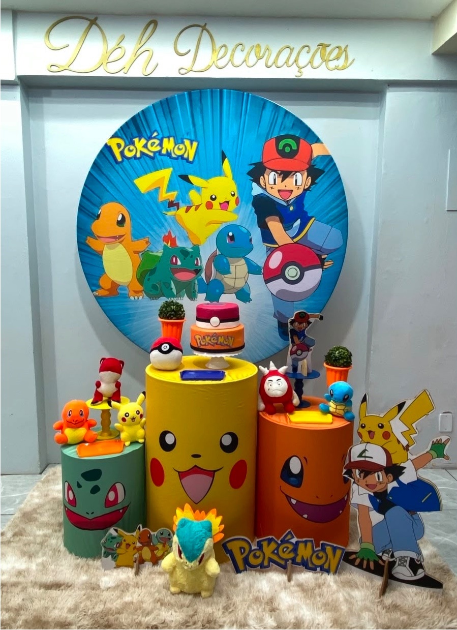 Pokémon (Kit 2) - Déh Decorações 