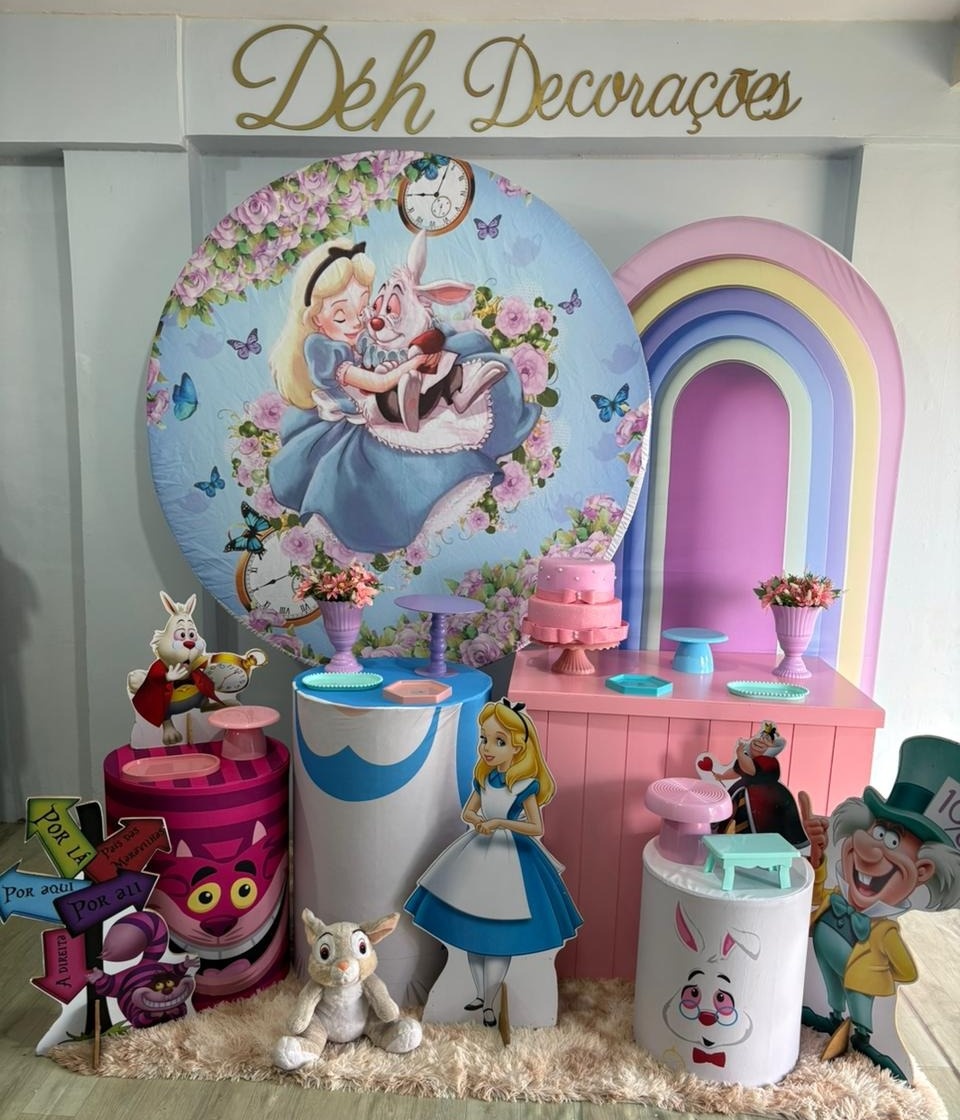 Alice (Kit 4) - Déh Decorações 