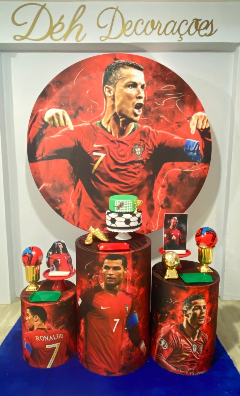 Cristiano Ronaldo (Kit 2) - Déh Decorações 