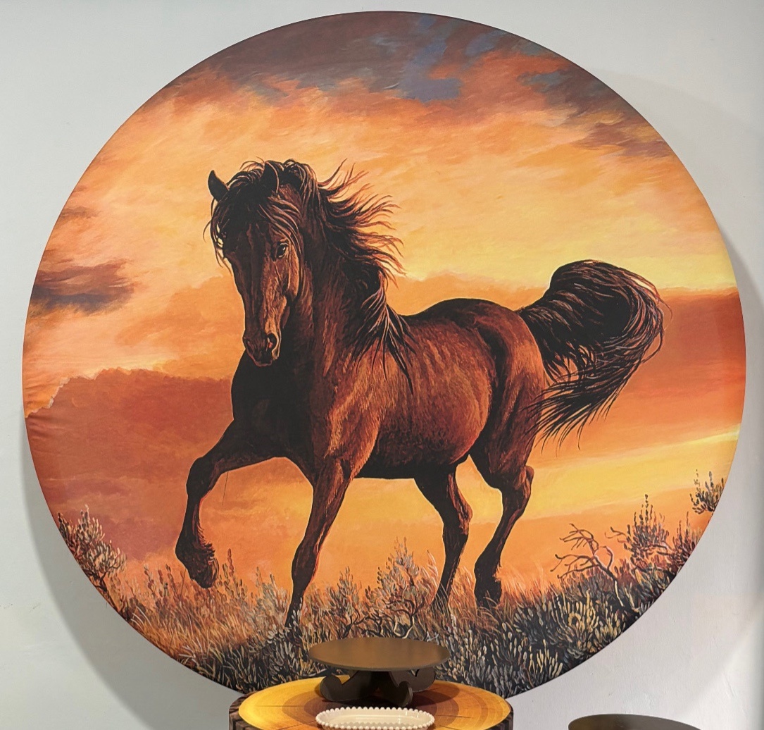 Capa Painel Cavalo - Déh Decorações 