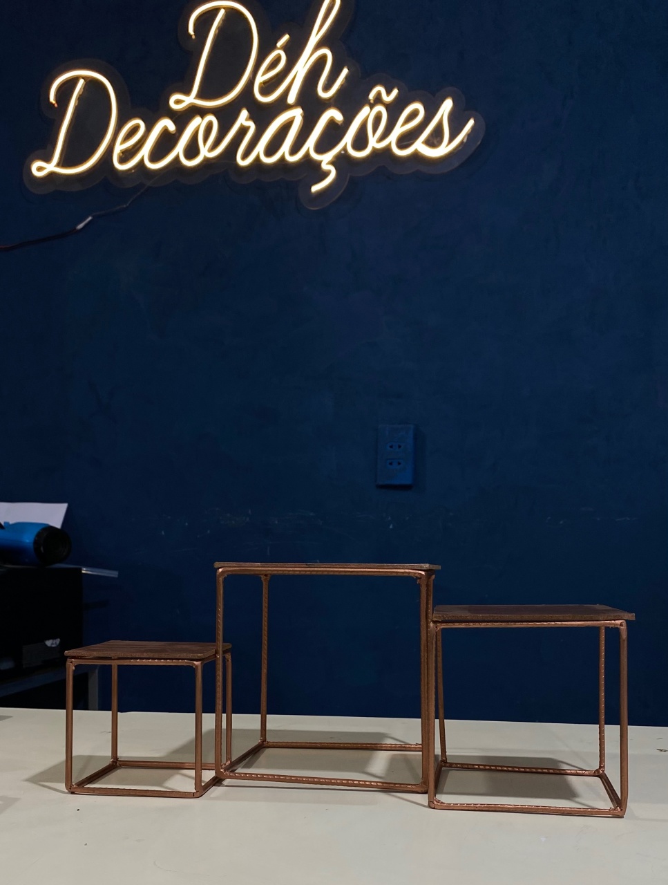Bandeja Rosê 16 - Déh Decorações 