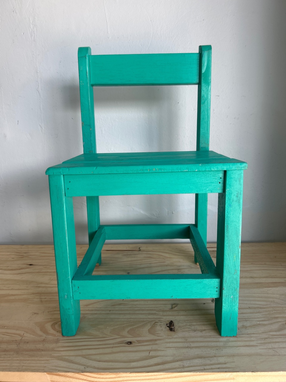 Banquinho Verde Agua - Déh Decorações 
