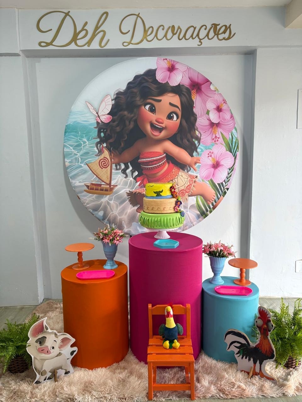 Moana Criança (Kit 2) - Déh Decorações 