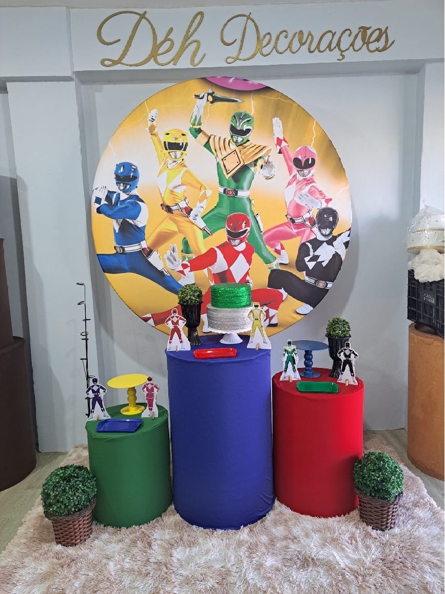 Power Rangers (Kit 2) - Déh Decorações 