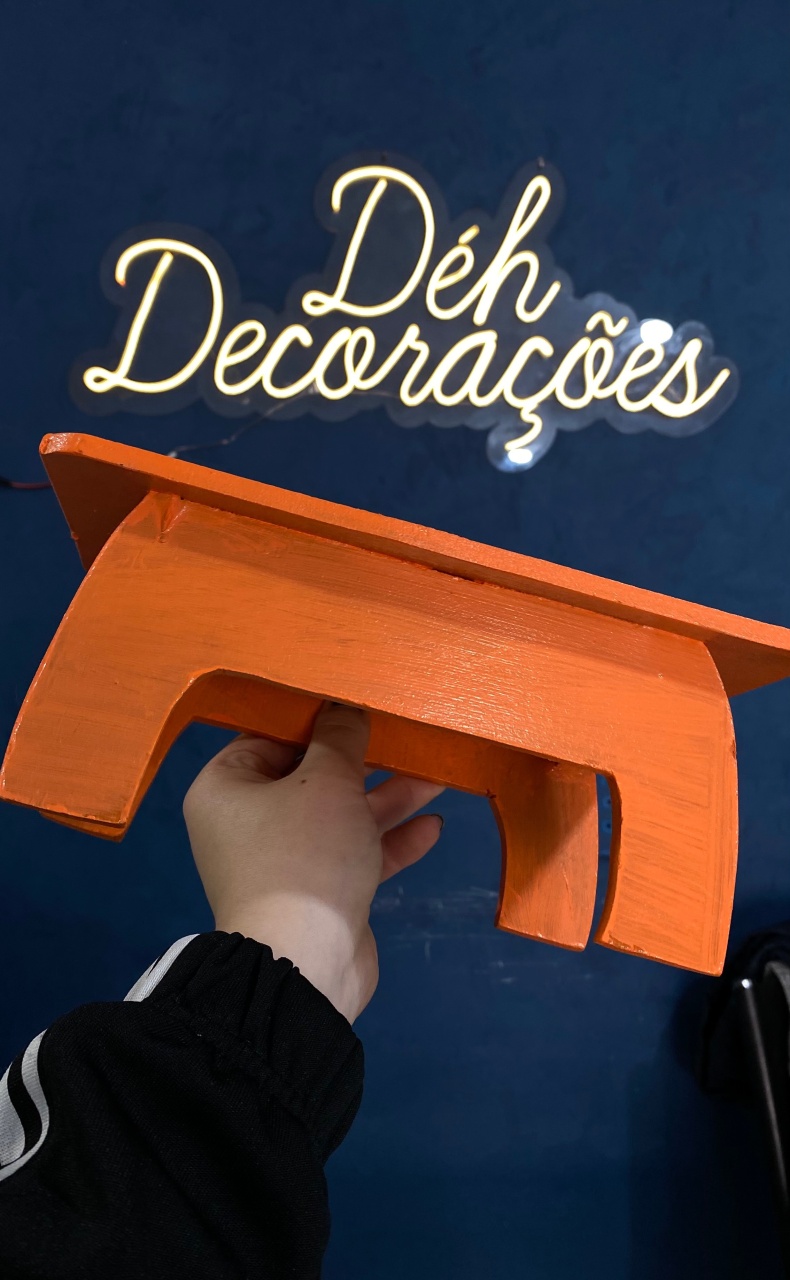 Bandeja Laranja Mesinha - Déh Decorações 