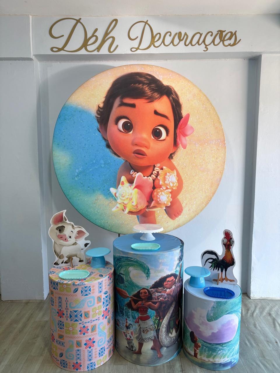 Moana Baby (Kit 1)  - Déh Decorações 