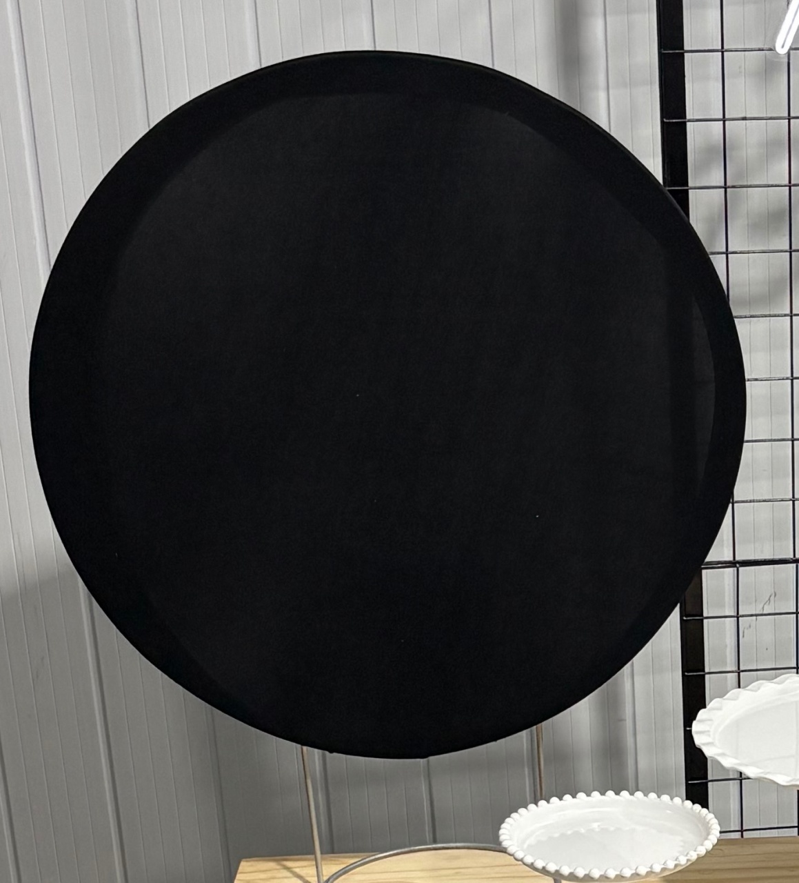 Capa Painel Redondo Mini Kit - Preto - Déh Decorações 