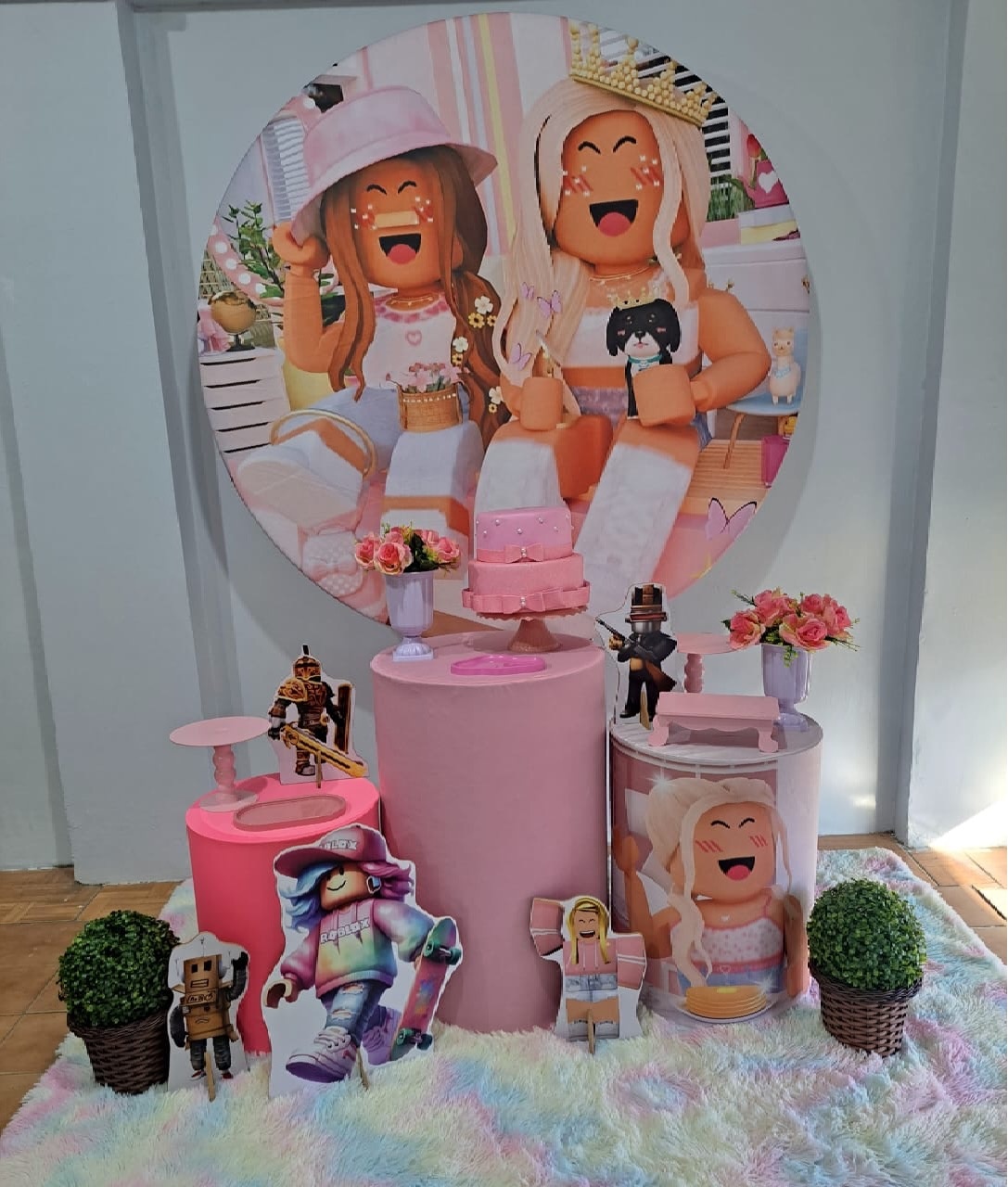 Roblox Menina (Kit 2) - Déh Decorações 