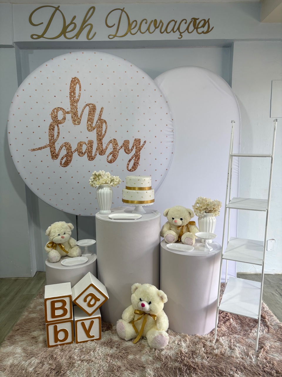 Chá Oh Baby (Kit 3) - Déh Decorações 