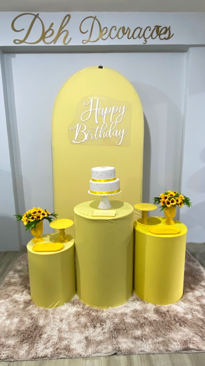 Kit Amarelo  - Déh Decorações 