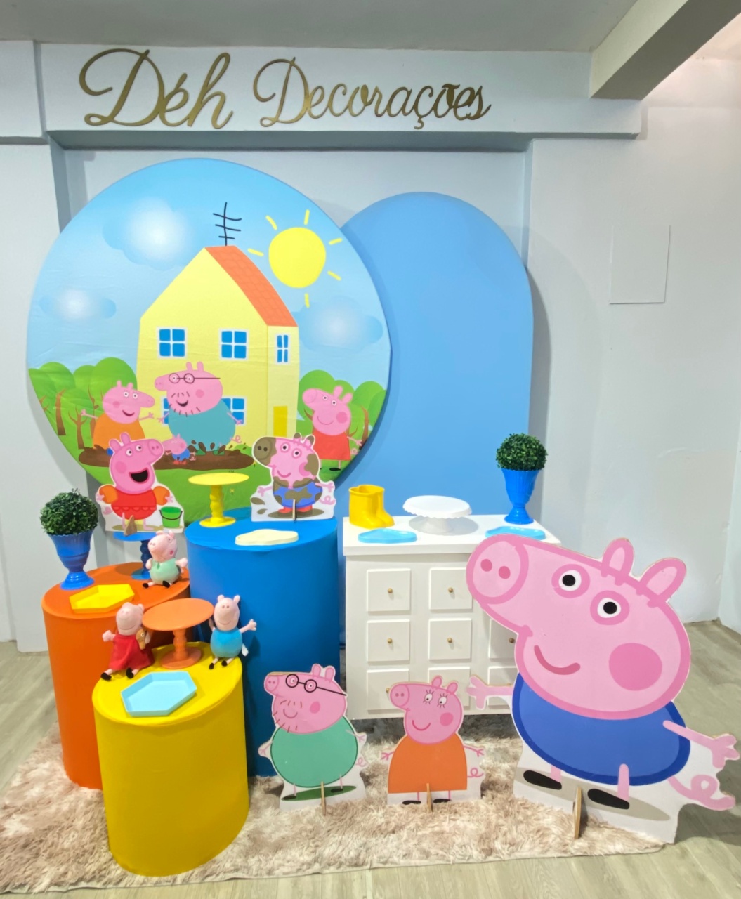 Peppa Pig Menino (Kit 4) - Déh Decorações 