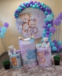 Chá Revelação Lilas E Verde Água (Kit 2) - imagem 2