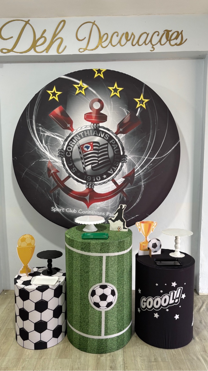 Corintians  (Kit 1)  - Déh Decorações 