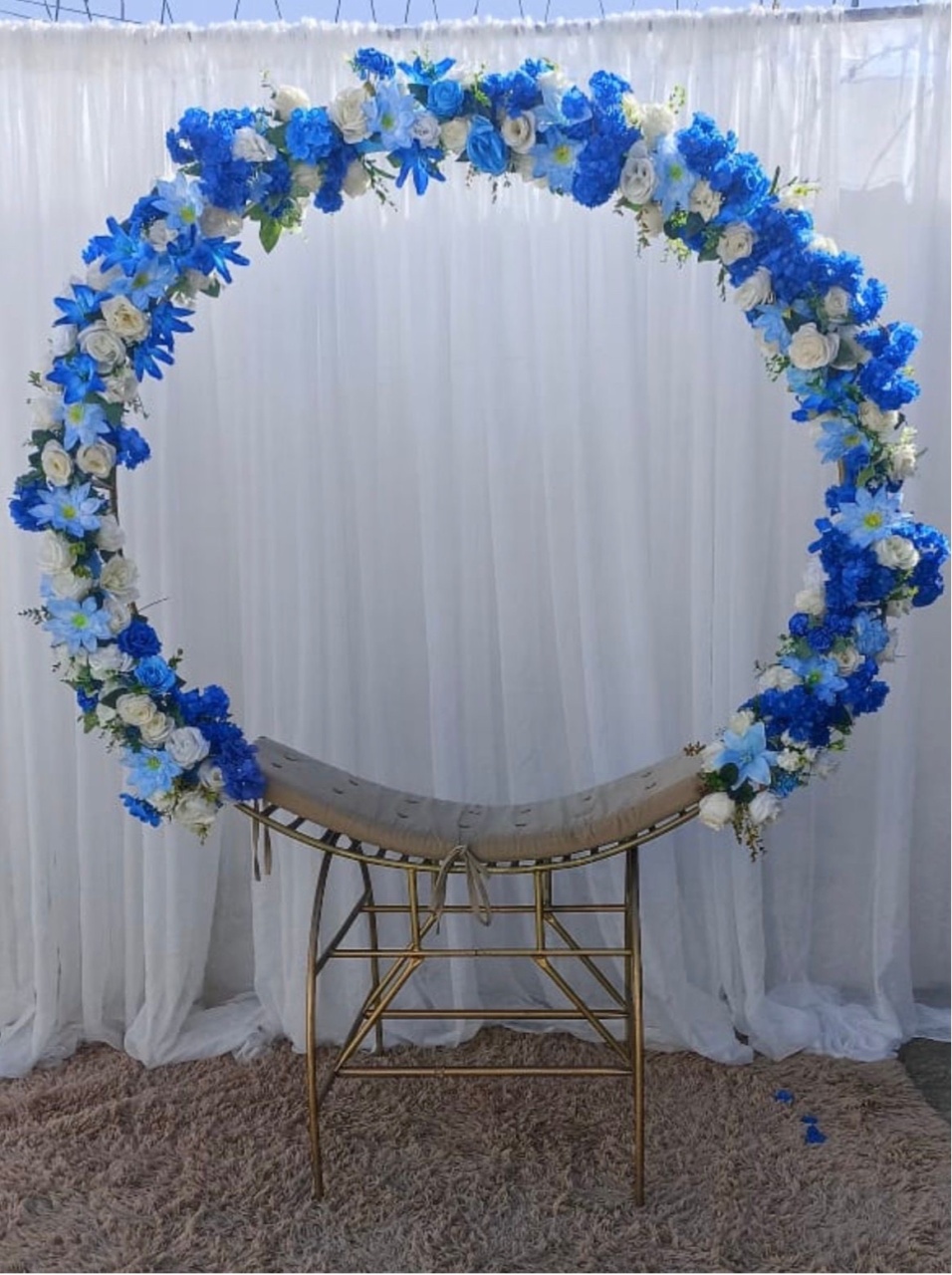 Namoradeira Com Flores  - Déh Decorações 