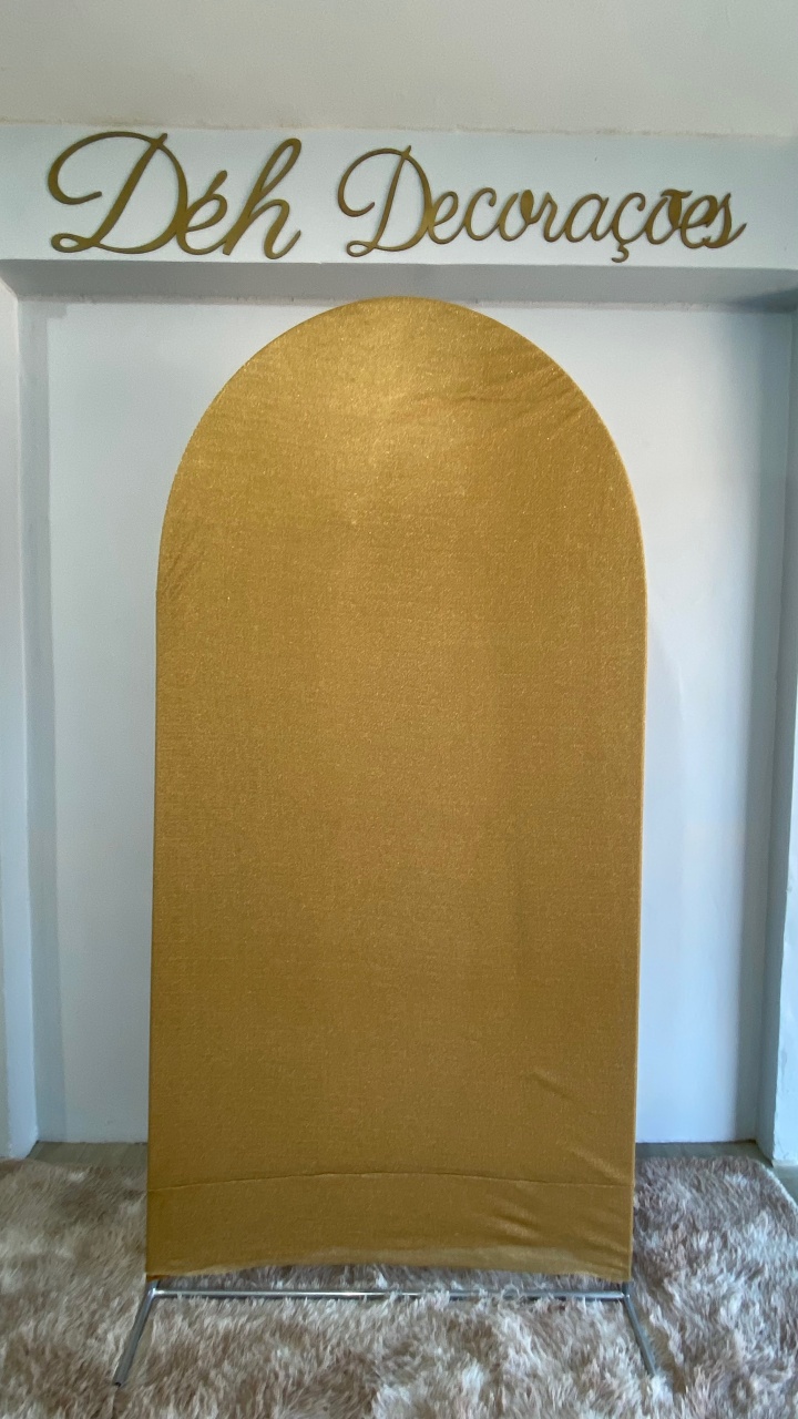 Capa Painel Romano Dourado - Déh Decorações 