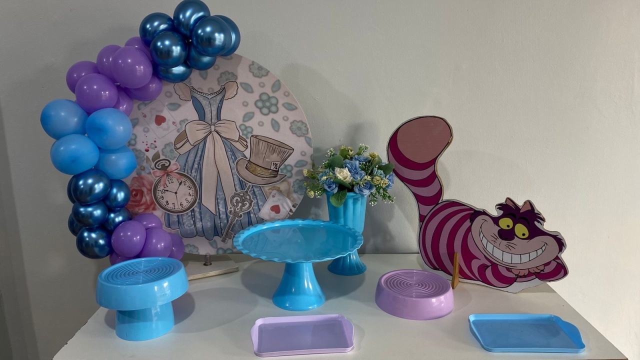 Mini Kit Alice  - Déh Decorações 