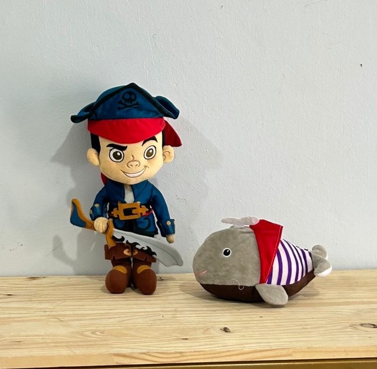Pelúcia Pirata - Déh Decorações 