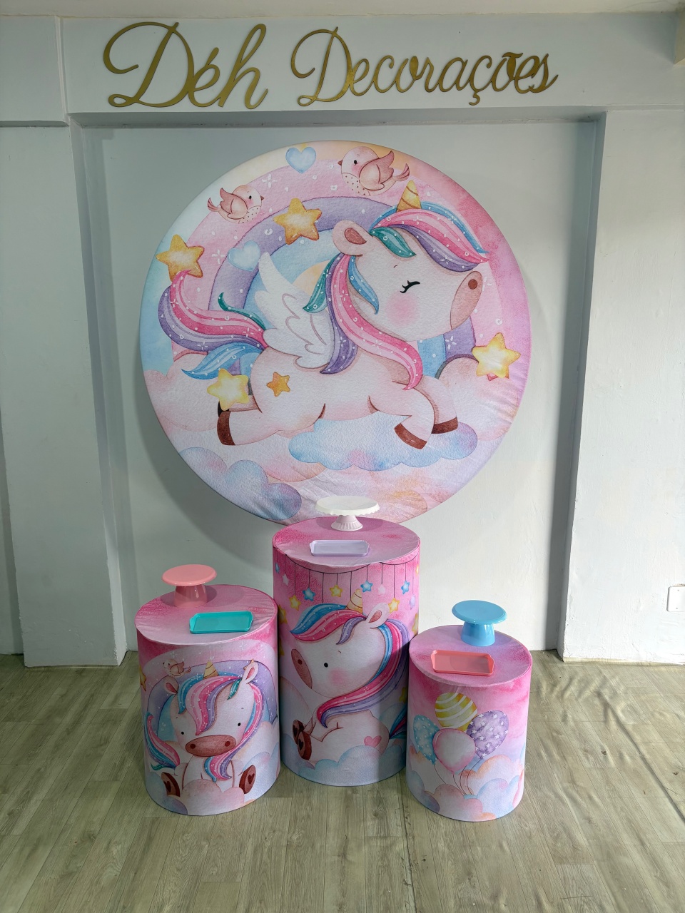 Unicornio Cut (Kit 1)   - Déh Decorações 