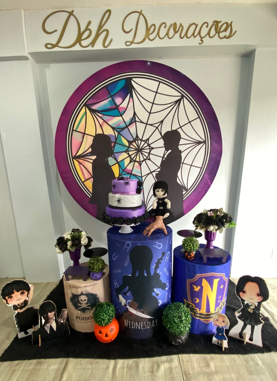 Wandinha E Enid (Kit 2) - Déh Decorações 