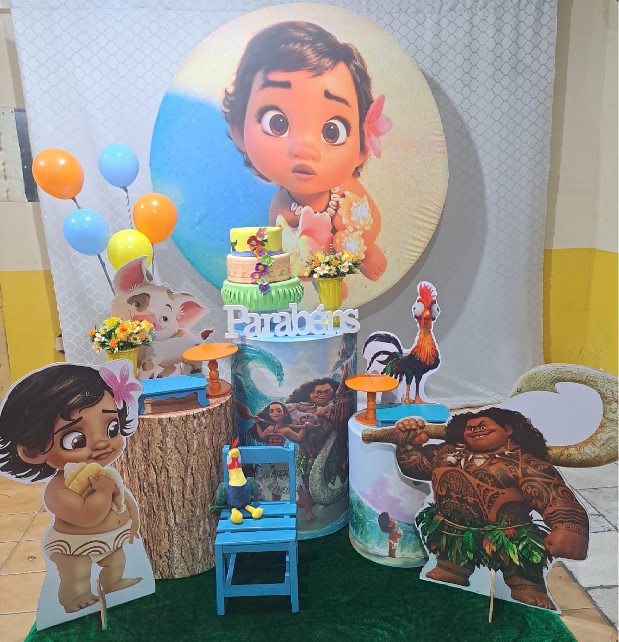 Moana Baby (Kit 2) - Déh Decorações 