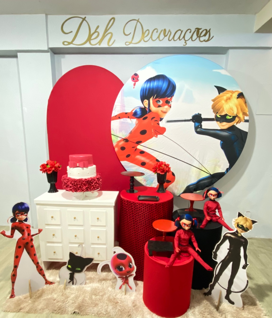 Ladybug ( Kit 4) - Déh Decorações 
