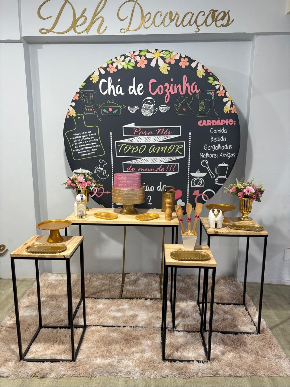 Chá de Cozinha (Kit 3) - Déh Decorações 