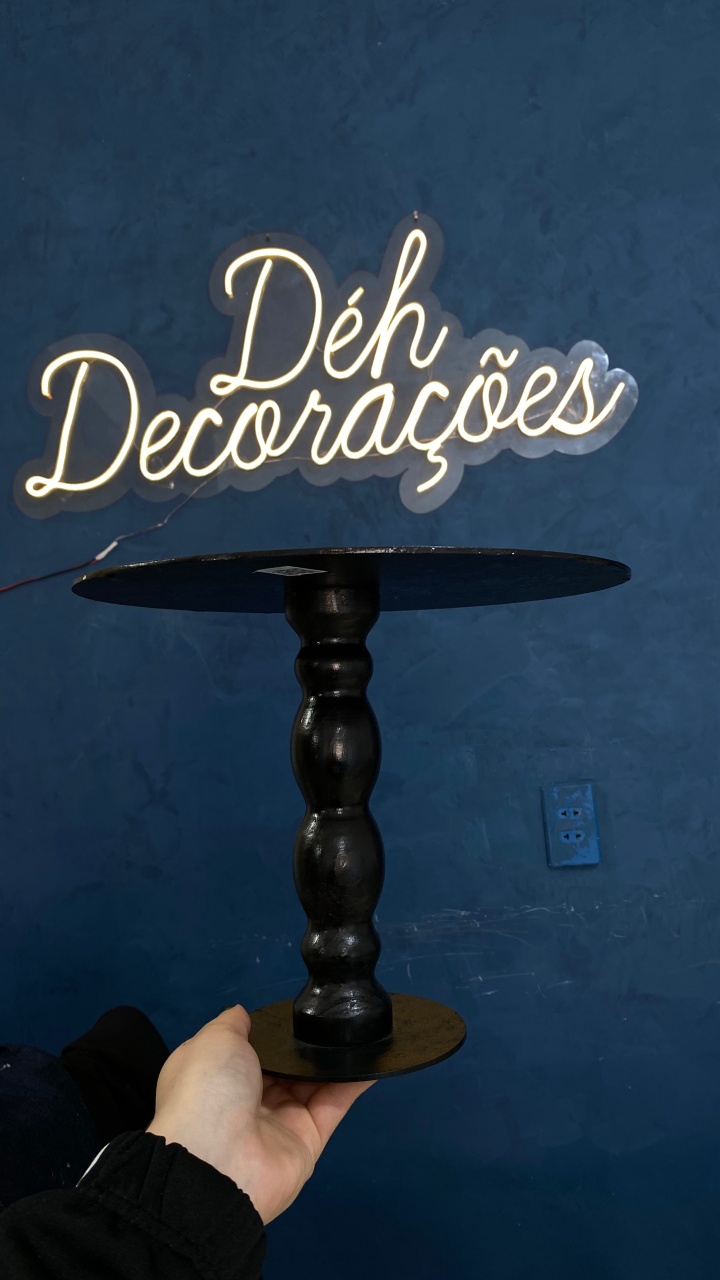 Bandeja Preta 2 - Déh Decorações 