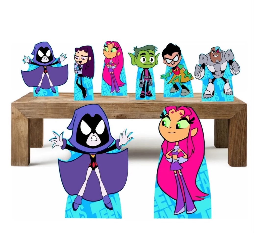 Tema Jovens Titãs - Déh Decorações 