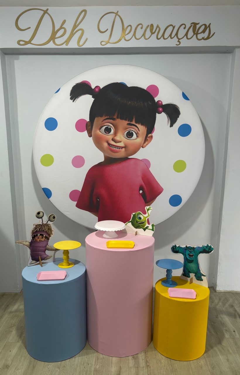 Boo Monstros S.a (Kit 1)   - Déh Decorações 