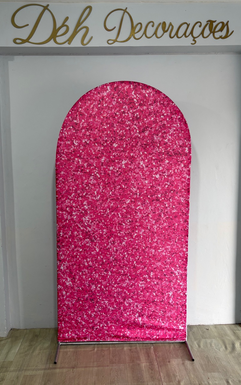 Capa Painel Romano Pink Brilho - Déh Decorações 