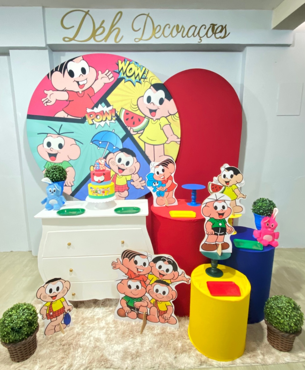Turma da Mônica (Kit 4) - Déh Decorações 